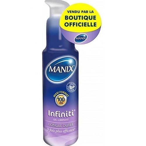 Manix Gel Lubrifiant Intime Infiniti, Longue Duree 3 Fois Plus Efficace 100 ml