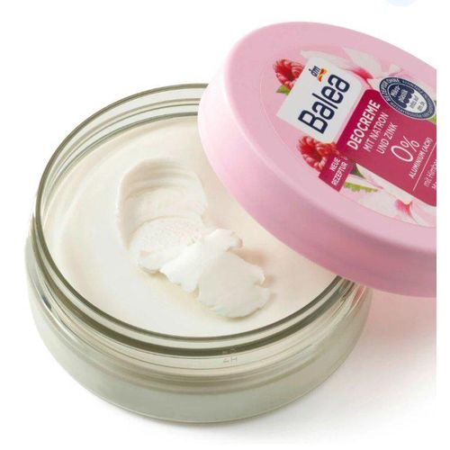 Balea  Crème Déodorante avec Bicarbonate 0% – Protection Naturelle - 50 ml