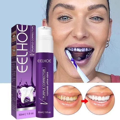 Dentifrice Mousse Blanchissante 50ml - Nettoyage en Profondeur, Rafraîchissant et Élimination de la Plaque