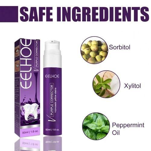 Dentifrice Mousse Blanchissante 50ml - Nettoyage en Profondeur, Rafraîchissant et Élimination de la Plaque thumbnail 3