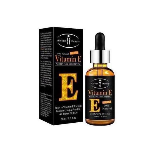 Sérum Visage Anti-âge Vitamine E 100% Naturel Halal Blanchissant et Fait Briller