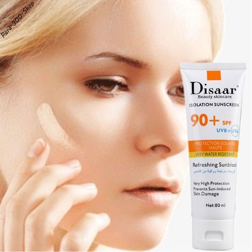 SPF90PA ++ Écran Solaire D'isolation D'acide hyaluronique Soin du Visage Anti-Cernes Fond de Teint Palette de Beauté Essentielle thumbnail 3