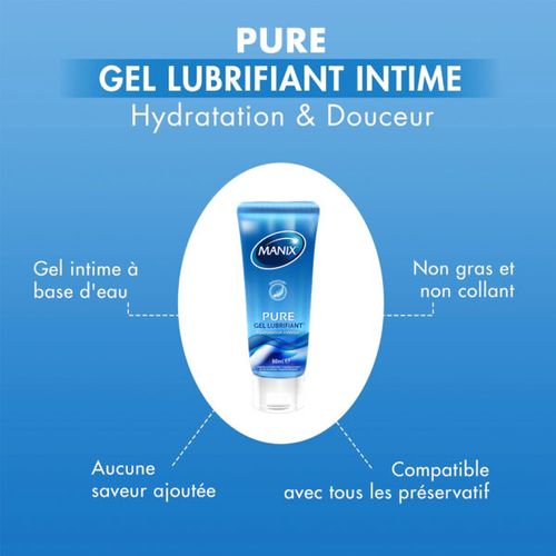 Manix GEL LUBRIFIANT INTIME 80ML