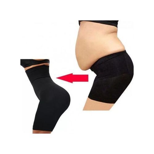 Slim Body Short ventre taille haute pour femme au design moderne et cool