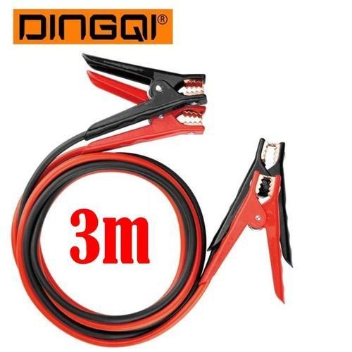 Câble de démarrage Isolé, Longueur 3m, Démarreur de Batterie, Voiture, Moto, Camion