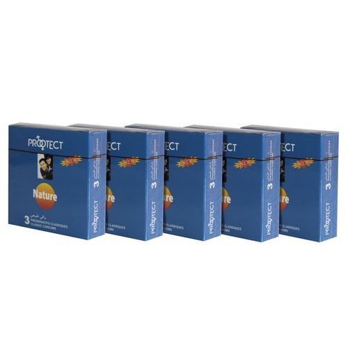 PRÉSERVATIF NATURE EN SILICONE SANS PARFUM - 15 CONDOMS