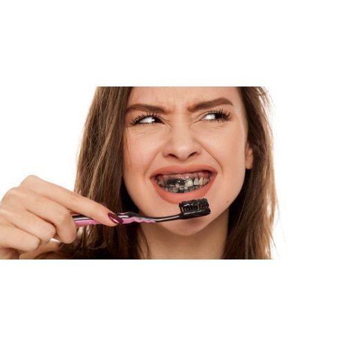 DENTIFRICE AU CHARBON ACTIF BLANCHISSEUR DES DENTS - 150G + BROSSE A DENTS OFFERTE thumbnail 3