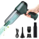 Aspirateur à Main, 3 in 1 Aspirateur sans Fil, Mini Aspirateur pour Voiture, Bureau, Tapis, Escaliers,