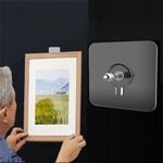 Lot de 12 Crochet Mural Auto-Adhésif Transparent thumbnail 4