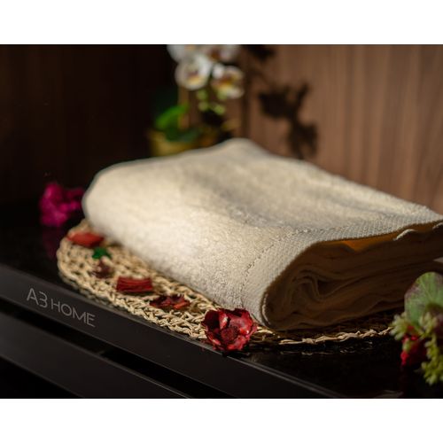 Damas Serviette 100x150 Crème