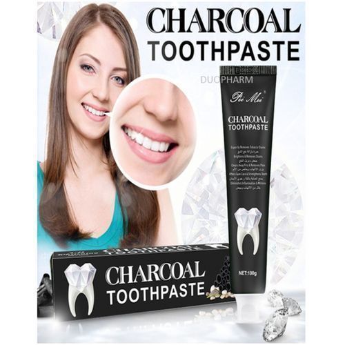 Charcoal Toothpaste Pack 2 Dentifrice au charbon de bambou soins bucco-dentaires , haleine fraîche, nettoyage des dents protéger les dents