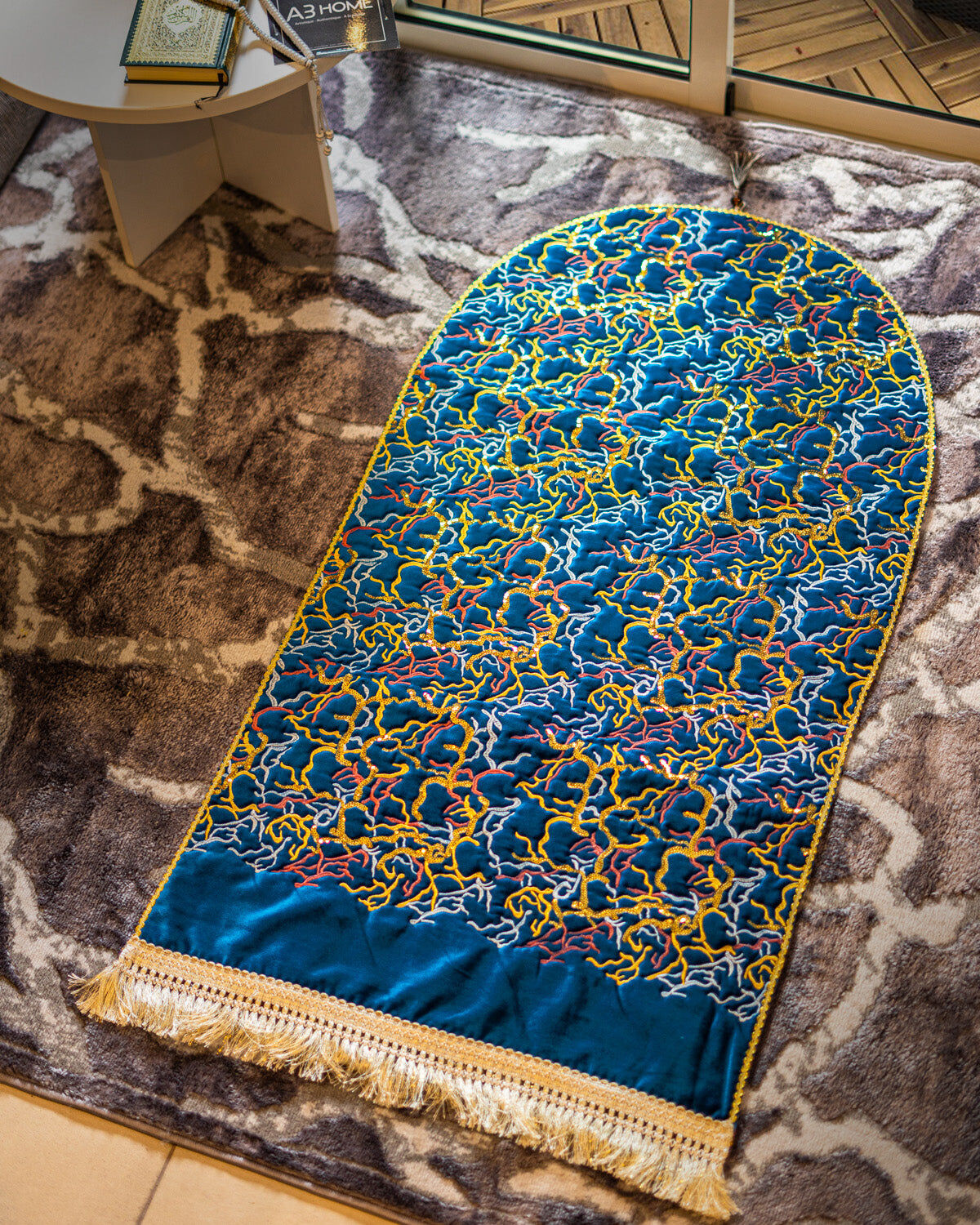 Tapis de Prière AL Bab Turquoise
