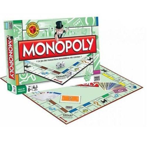 Monopoly Jeu classique le célèbre jeu de transactions immobilières vert thumbnail 3