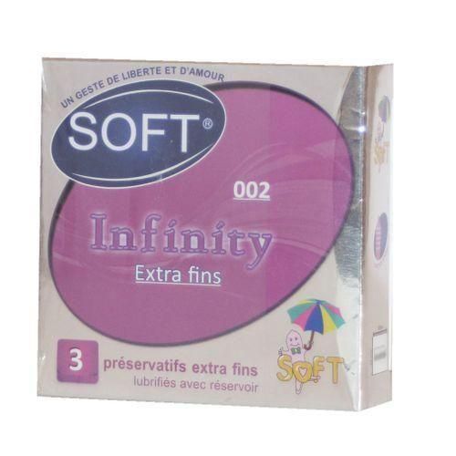 Boite de 3 Préservatifs Infinity Extra fins 002