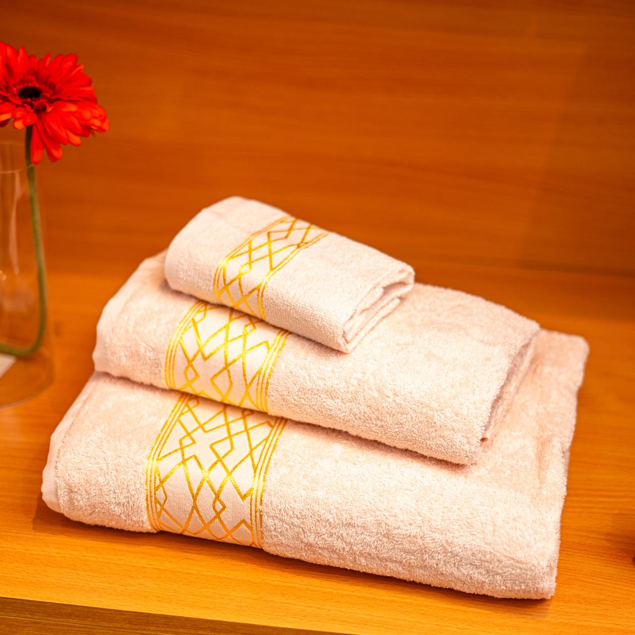 Malaga Pack 3 Serviettes De Bain Saumon thumbnail 1