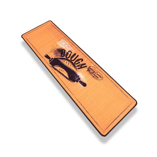 Tapis Cuisine Digital Haute Qualité 57x180 - Caramel