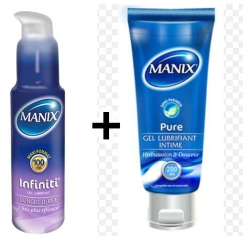 Manix Gel Lubrifiant Infiniti 100ml+Gel Lubrifiant Pure200ml