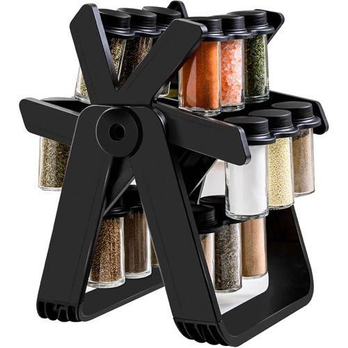 Étagère à Épices Rotative pour Comptoir de Cuisine, Étagères de Rangement 18 Pots thumbnail 1