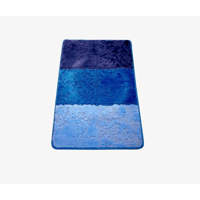 Silver tapis de bain 4 pièces Bleu