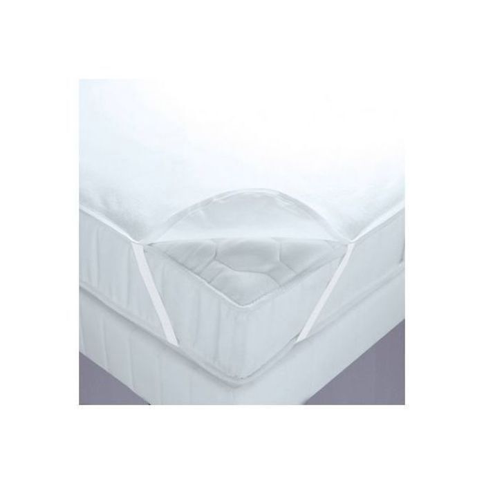Protège Matelas Imperméable (2 Places) Protection Totale Confortable 140x190 Cm thumbnail 1