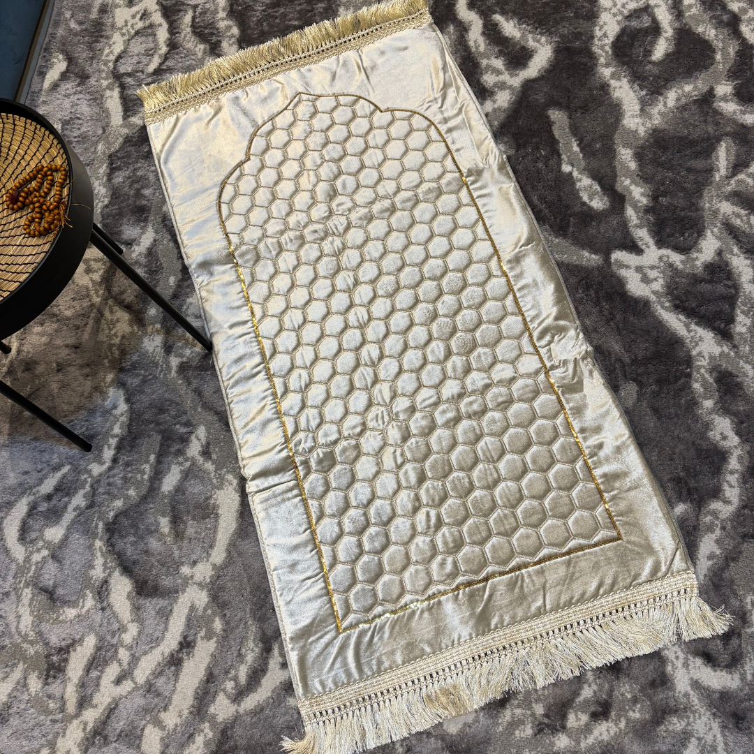 Tapis de prière AL Nahla creme thumbnail 3