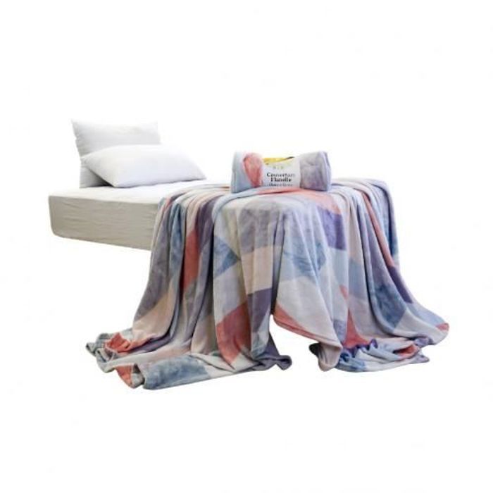 Couverture Imprimée en Flanelle Tradi (1Place) - 160x220cm