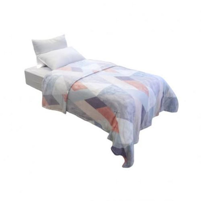 Couverture Imprimée en Flanelle Tradi (1Place) - 160x220cm