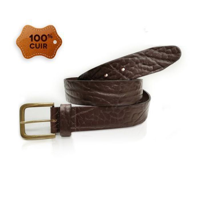 Ceinture 100% cuir pour hommes - Élégance Intemporelle thumbnail 2
