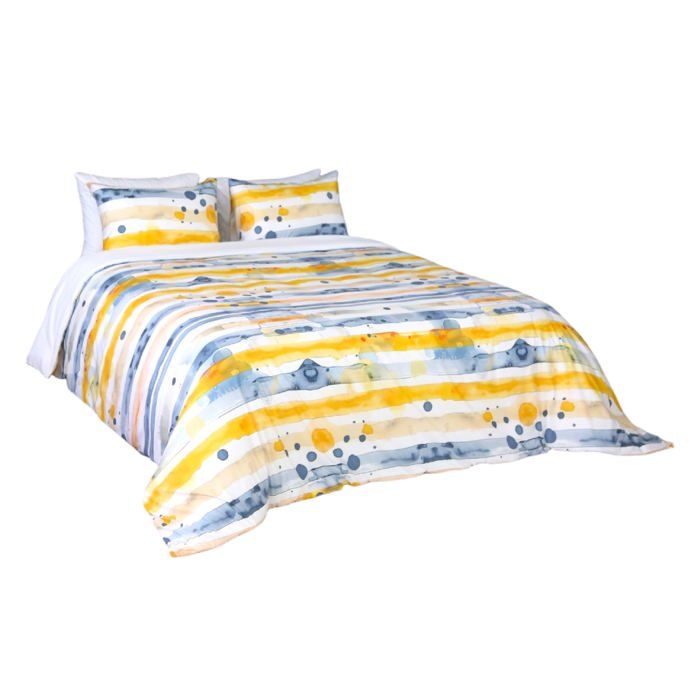 Housse de Couette  Ciel en Couleurs 1 Place (160x220 cm) // Doux  & Antiallergique 