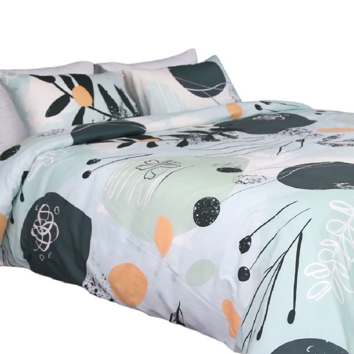 Housse de Couette  Feuillage Enchanté - 160x220 cm // Doux & Antiallergique thumbnail 3