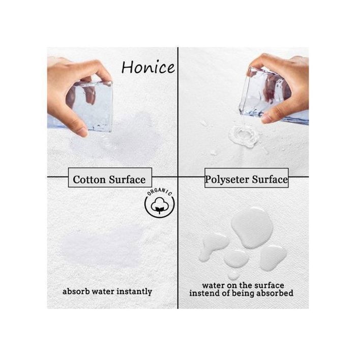 Protège Matelas Imperméable (1place) -90x190 cm / Protection Totale Confortable thumbnail 4