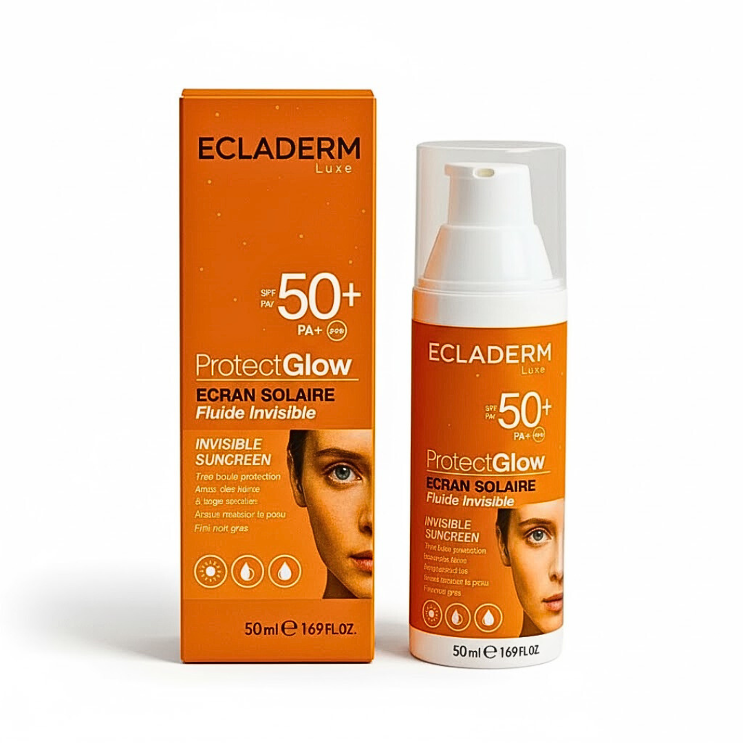 Protect Glow Ecran Fluide Invisible Spf50+