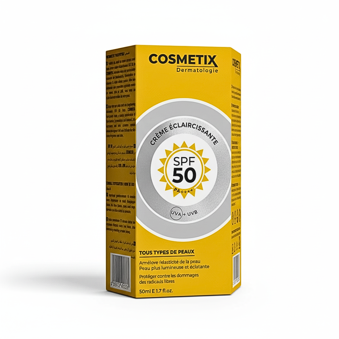 Cosmetix Crème Eclaircissante Spf 50