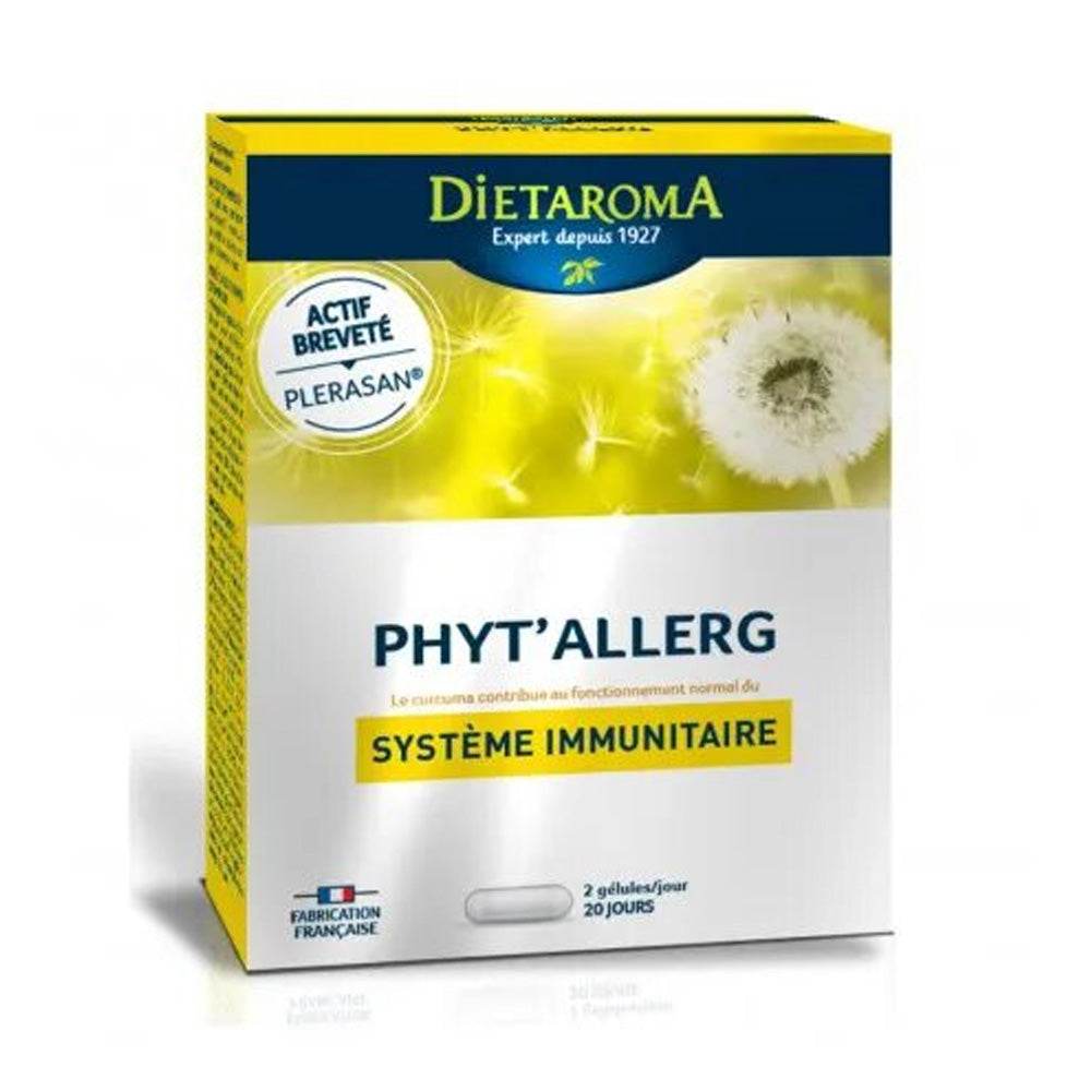 PhytAllerg Système Immunitaire 40 Gélules - Défenses Naturelles & Allergies