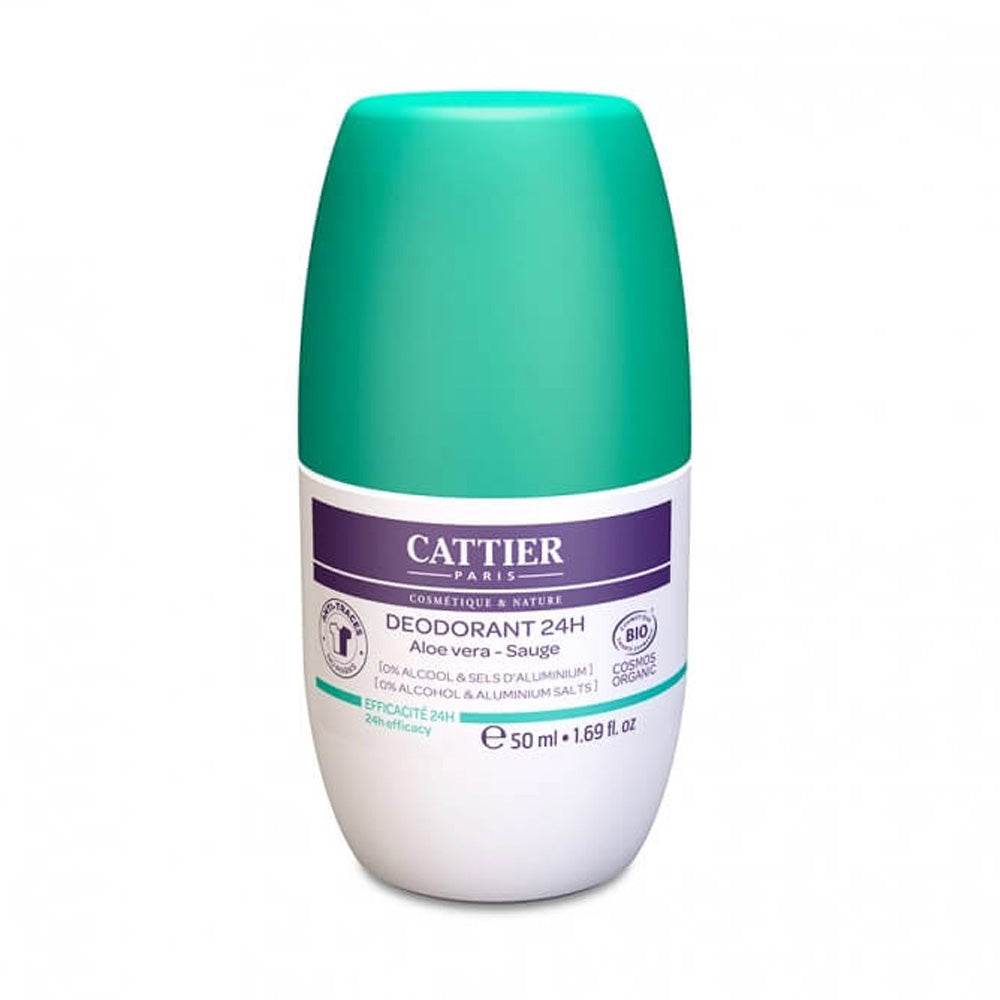 Déodorant Roll-on Efficacité Aloe-Vera Et Sauge 24H - 50ml