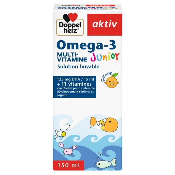 AKTIV Oméga-3 Multivitamines Junior 150 Ml