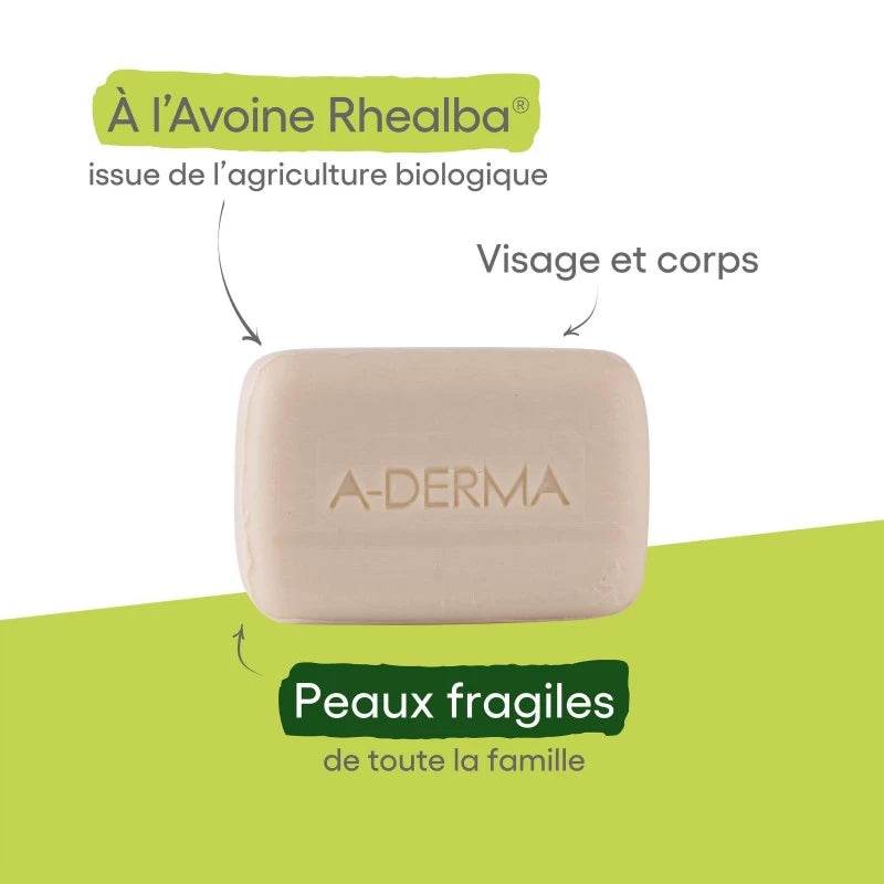 Pain Dermatologique Lait D'avoine 100g - Peaux Sensibles