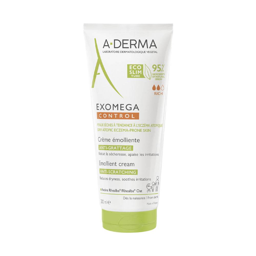 Exomega Control Crème Émolliente 200ml - Peaux Atopiques
