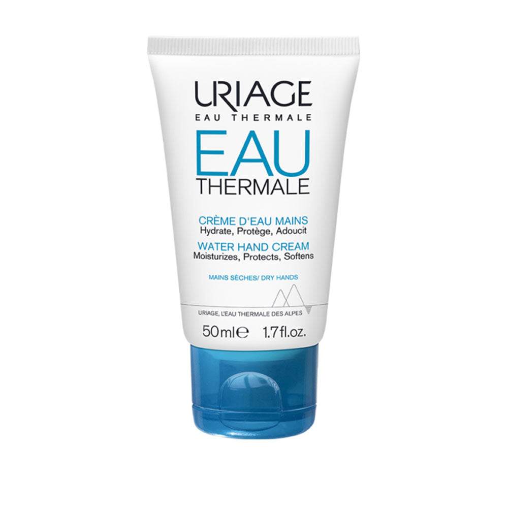 Eau Thermale Crème D'eau Mains 50ml - Crème Hydratante Protectrice Mains Peaux Sèches