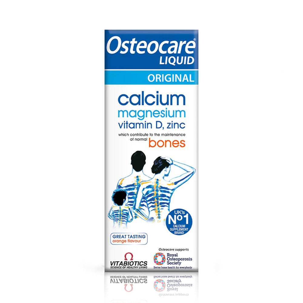 Osteocare Calcium Magnésium Zinc Vitamine D3 Liquide  200ml