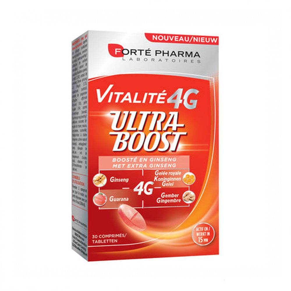 Vitalité 4G Ultra Boost Avec Ginseng 20 Comprimés