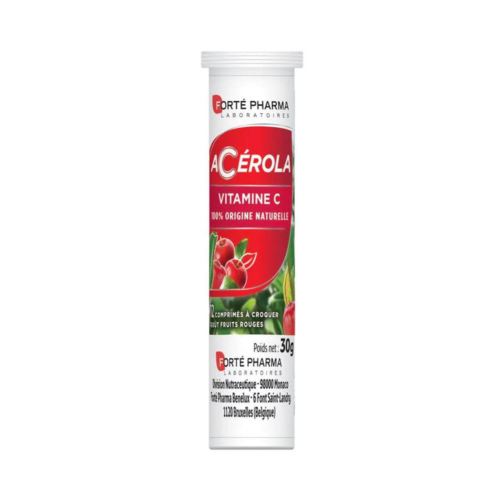 Acérola Vitamine C 12 Comprimés