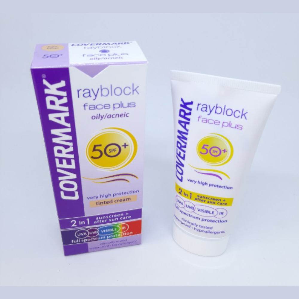 Rayblock Face Plus Visible Oily Acneic Spf50+ - Protection Solaire Anti-acné Premium