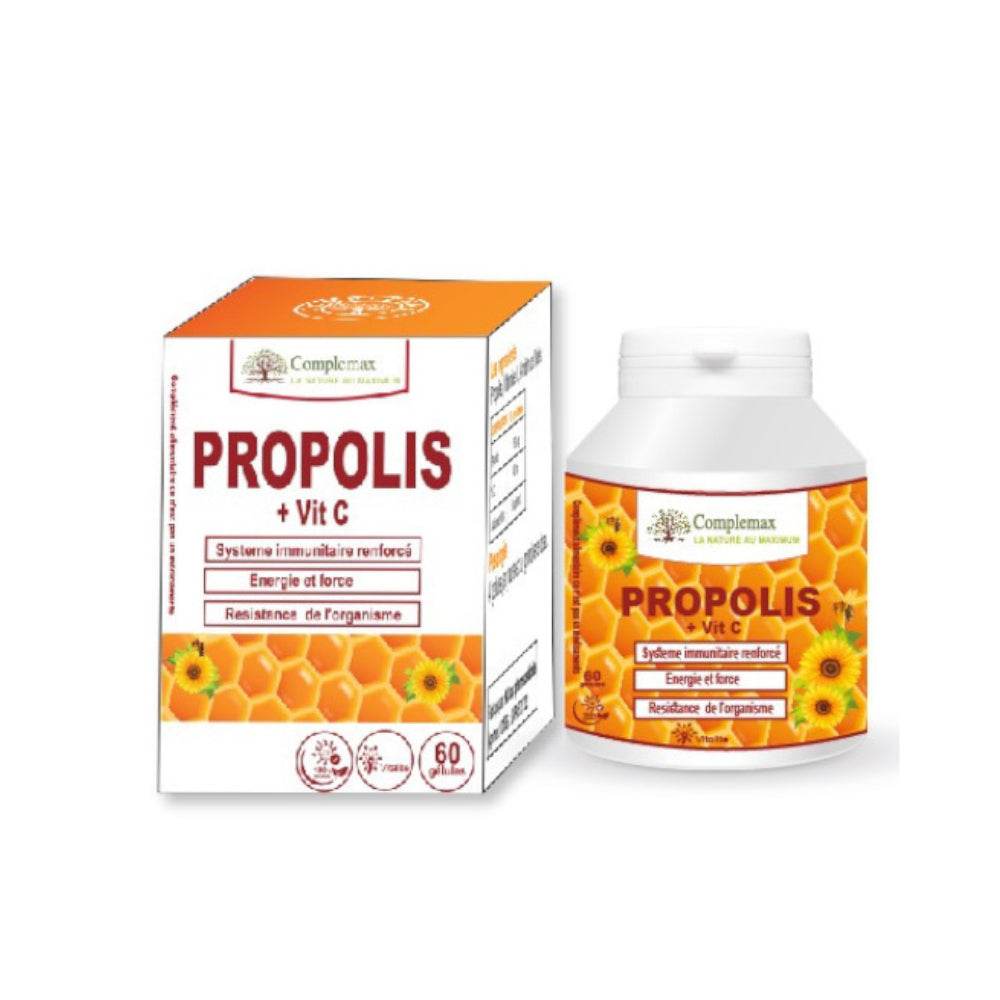 Propolis + Vitamine C 250mg 60 Gélules