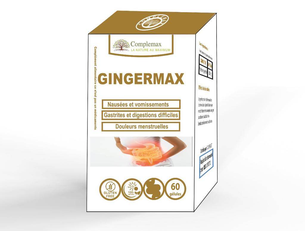 Gingermax  Concentré Digestion - 60 Gélules