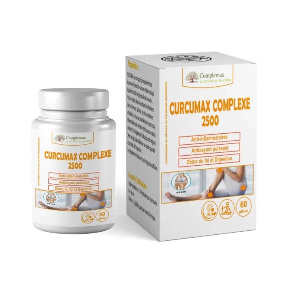 Curcumax 2500 60 Gélules