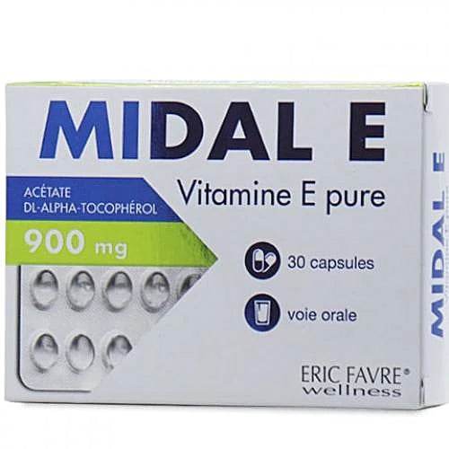 Midale Vitamine E Pure - 30 Capsules