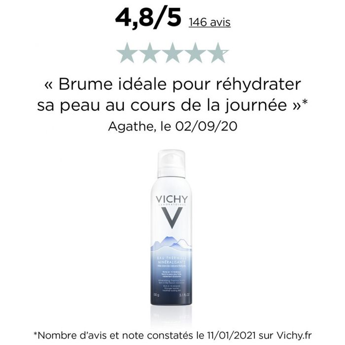 Eau Thermale Minéralisante Fortifiante Apaisante - 150ml