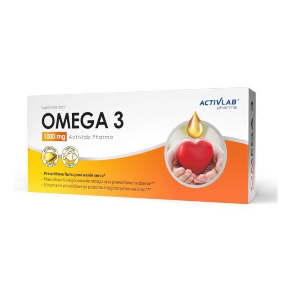 Oméga 3 1000 mg 60 Capsules