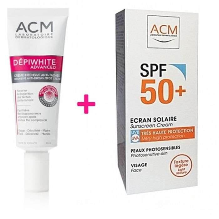 Dépiwhite Advanced Crème intensive Anti-Taches + Écran Solaire Offert